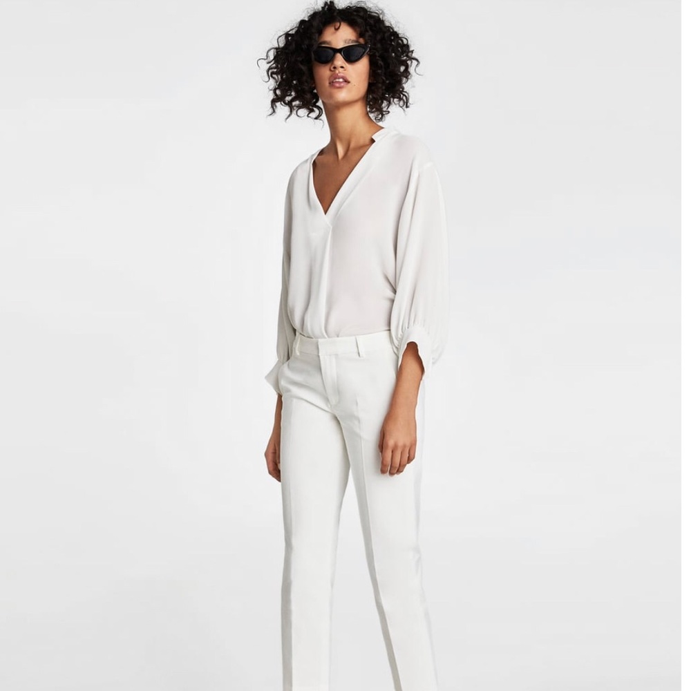 Zara oversized blouse